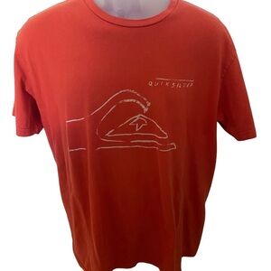 QUIKSILVER Surf Slim Fit Tee Shirt Men L Large